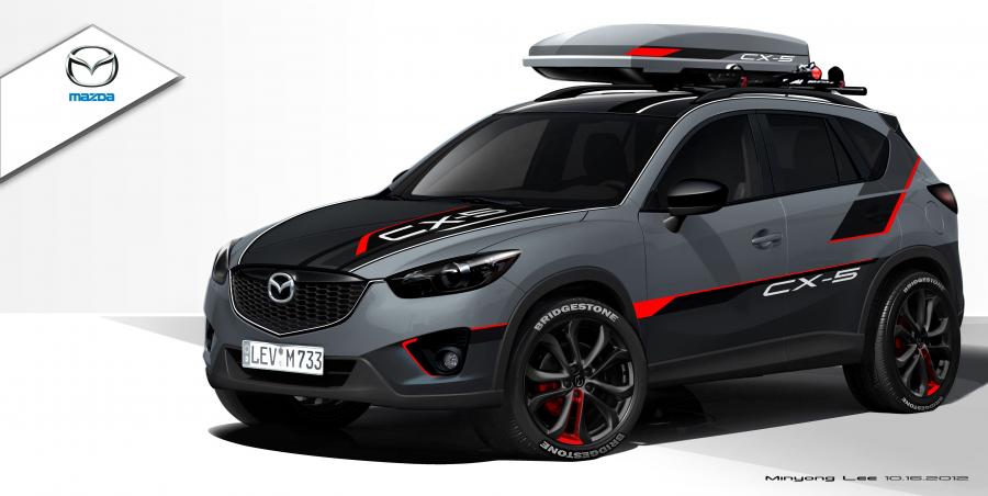  Mazda CX-5 Dempsey Concept 2012 года  (фото 25 из 29)